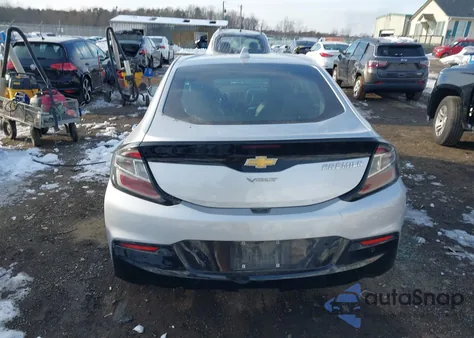 2017 Chevrolet Volt Premier из США, поврежденный, VIN 1G1RD6S57HU176256